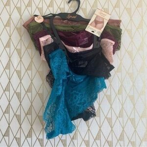 lace hipster 6 piece Panty set​